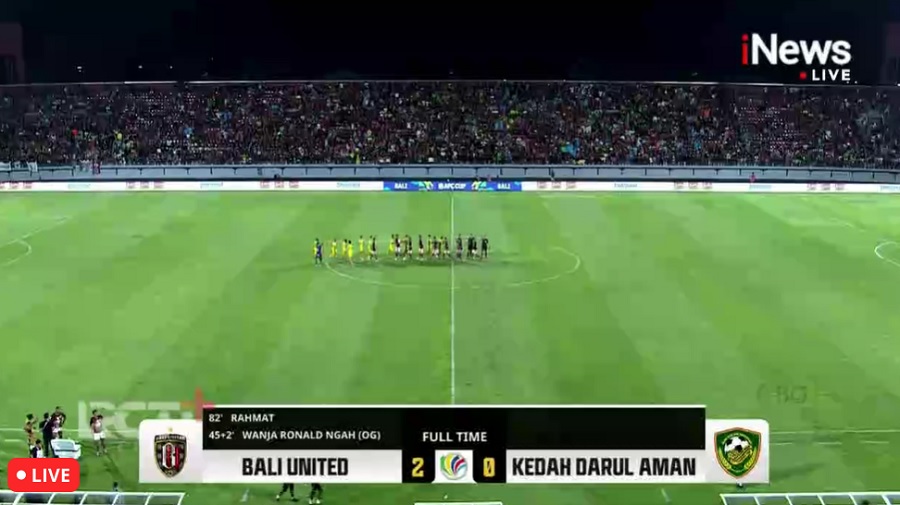 Hasil Bali United vs Kedah Darul Aman di AFC Cup 2022: Nadeo Argawinata Dkk Menang 2-0