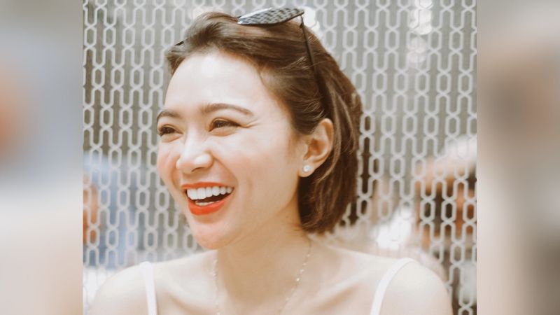 Gemasnya Gaya Wika Salim Pakai Tanktop Putih, Netizen: Senyummu Buat Hatiku Ceria