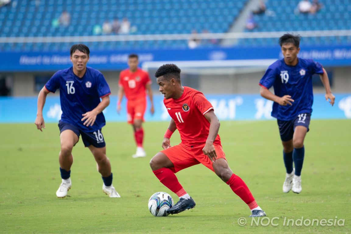 Hitung-hitungan Timnas Indonesia U-24 Lolos ke 16 Besar Asian Games 2023 Setelah Kalah dari Taiwan U-24