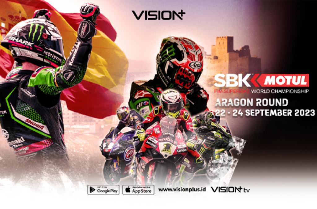 Nonton WSBK Tissot Aragon Round Live di Vision+, Berikut Jadwalnya