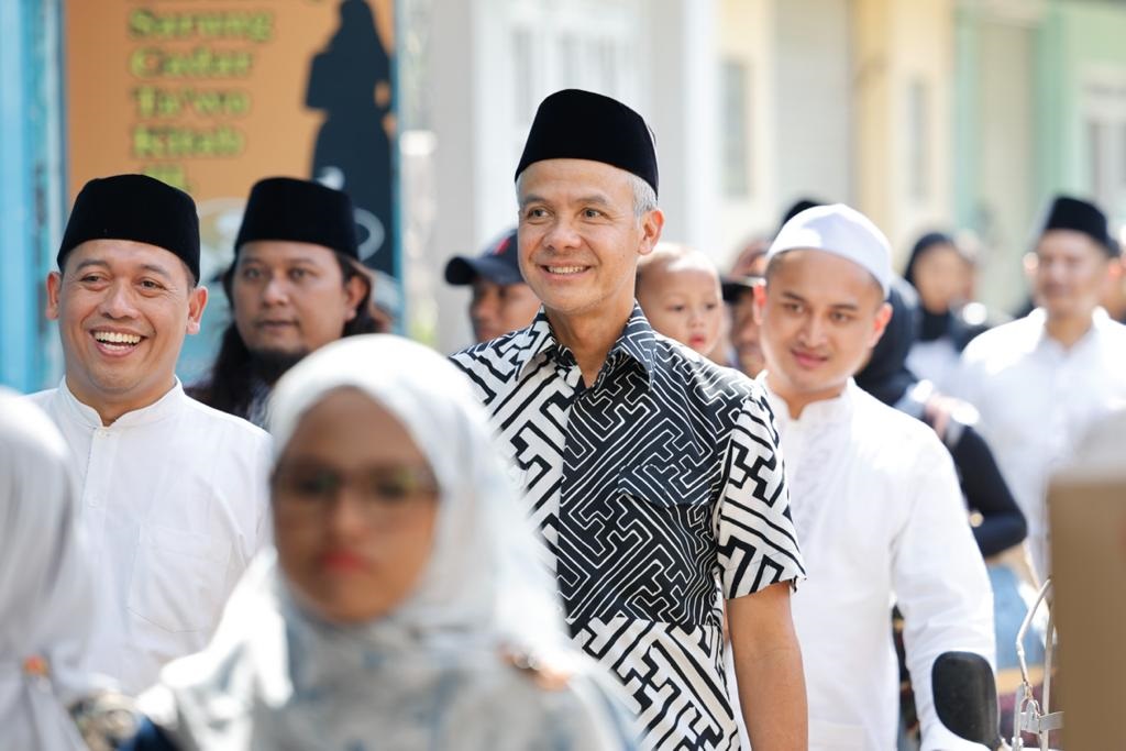 Kiai dan Santri di Pasuruan Titip Harapan Besar ke Ganjar
