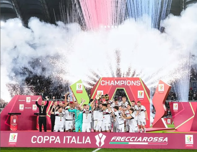 Hasil AC Milan vs Bologna di Final Coppa Italia 2024-2025: Menang 1-0, <i>I Rossoblu</i> Juara!
