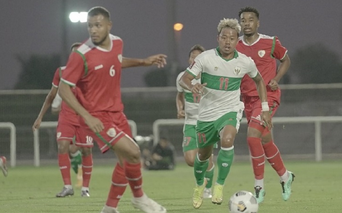 Hasil Timnas Indonesia vs Oman di Bawah Asuhan Shin Tae-yong: Kalah 1-3!