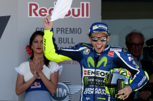 Valentino Rossi Raih Posisi Tiga Pembalap Terbaik Versi Crash