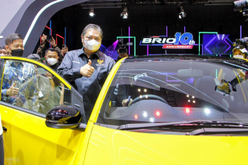Buka GIIAS 2022, Menko Airlangga Sebut Insentif Pemerintah Disambut Positif Lewat Mobil Listrik