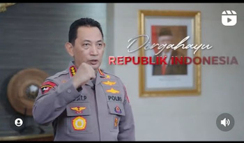 HUT Ke-77 RI, Kapolri: Ayo Bersatu Wujudkan Harapan Pulih Lebih Cepat