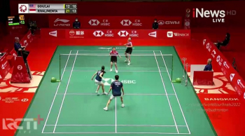Hasil BWF World Tour Finals 2022: Rinov Rivaldy/Pitha Haningtyas Mentari Redam Wakil Malaysia 2 Gim Sekaligus!