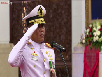 Breaking News: Jokowi Resmi Lantik Laksdya Muhammad Ali Jadi KSAL ...