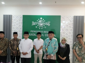 Silaturahmi ke PBNU, Ketua KPU Minta Doanya untuk Kelancaran Pemilu 2024