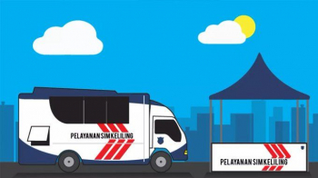 Layanan SIM Keliling Hari Ini Dibuka di 5 Lokasi