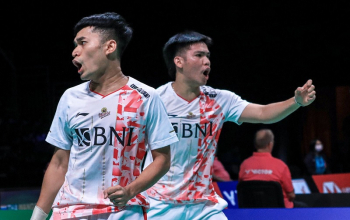 Hasil 16 Besar Indonesia Masters 2023: Singkirkan The Daddies, Leo Rolly/Daniel Marthin Melaju ke Perempatfinal!
