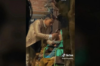 Viral Pengantin Pria Suapi Ibunya dan Mertua saat Pernikahan, Netizen: Ganteng Dunia Akhirat