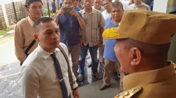 Kantornya Digeruduk Demonstran, Gubernur Sumut Edy Rahmayadi Ngamuk