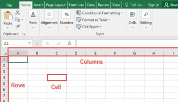 cara menggeser baris di excel