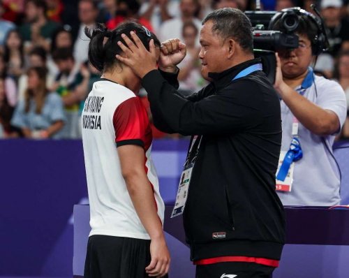 Coach Herli Ungkap Momen Paling Dramatis dalam Perjalanan Gregoria Mariska Tunjung Raih Medali Perunggu Olimpiade Paris 2024