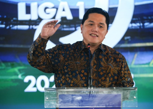 Anggap Timnas Indonesia Sudah Naik Kelas, Erick Thohir: Saatnya Benahi Liga