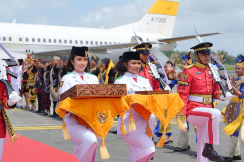 Kirab Bendera Pusaka dari Monas ke IKN Sukses, Istana: Keberhasilan Kita Semua