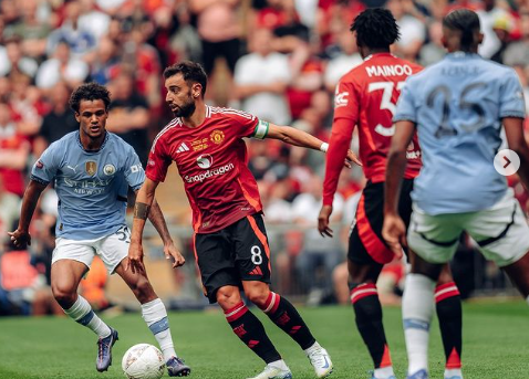 Hasil Manchester City vs Manchester United di Community Shield 2024: Imbang 1-1, Pertandingan Lanjut ke Adu Penalti