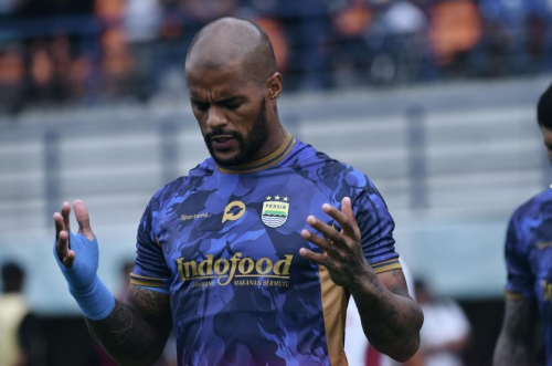 Penyerang Persib Bandung David da Silva Kehilangan Rp6 Juta Setelah Cetak 2 Gol Kontra PSBS Biak