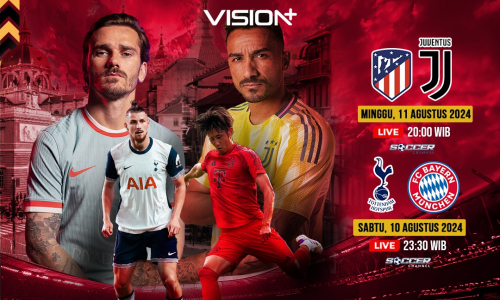 Jadwal dan Link Nonton Streaming Pertandingan Pra-musim Tottenham Hotspurs vs FC Bayern Munchen di Vision