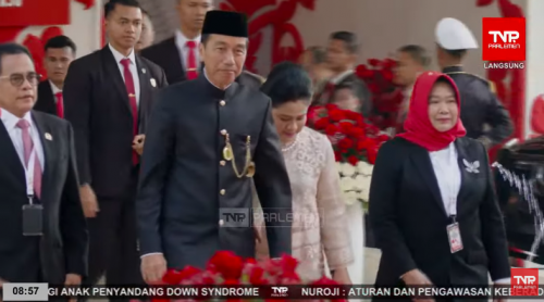 Presiden Jokowi Pakai Baju Adat Betawi di Sidang Tahunan