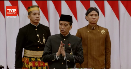 Jokowi 4 Kali Ucapkan Kata Mohon Maaf di DPR Sebelum Lengser