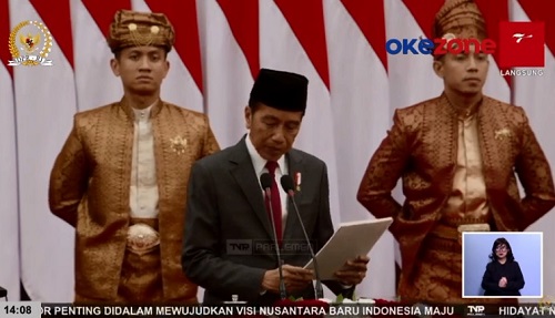 Jokowi Target Pendapatan Negara Rp2.996,9 Triliun dalam RAPBN 2025