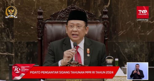 Bamsoet Lempar Pantun untuk Jokowi, Prabowo dan Singgung Kotak Kosong di Pilkada 2024