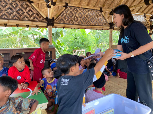 Bantuan Saung Bacanbsp;MNCnbsp;Pedulinbsp;di Cianjur Sangat Bermanfaat bagi Warga