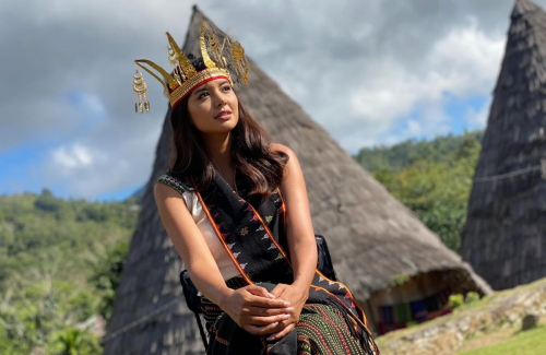 HUT Ke-79 RI, Aurelie Moeremans Makin Cinta Indonesia