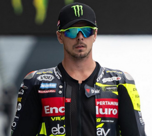 Alami Dislokasi Bahu, Pembalap Tim Valetino Rossi Fabio Di Giannantonio Absen di MotoGP Austria 2024