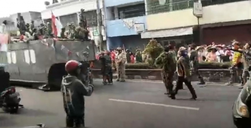 Kelompok Warga di Cilegon Baku Hantam saat Karnaval 17 Agustusan