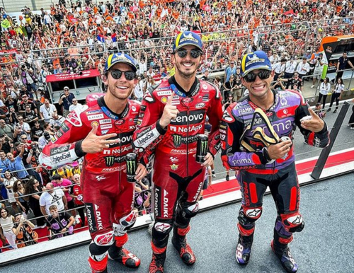 Klasemen Sementara MotoGP 2024 Kelar Race MotoGP Austria 2024: Francesco Bagnaia Kukuh di Puncak, Marc Marquez Tak Beranjak dari 4 Besar!