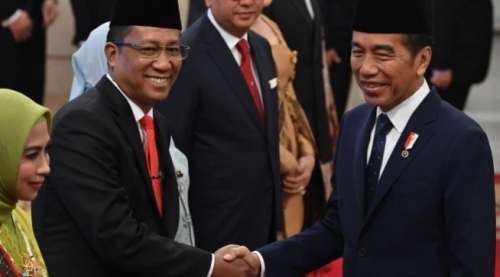 Reshuffle Kabinet, Ini Wejangan Khusus Jokowi ke Supratman Usai Gantikan Yassona Jadi Menkumham