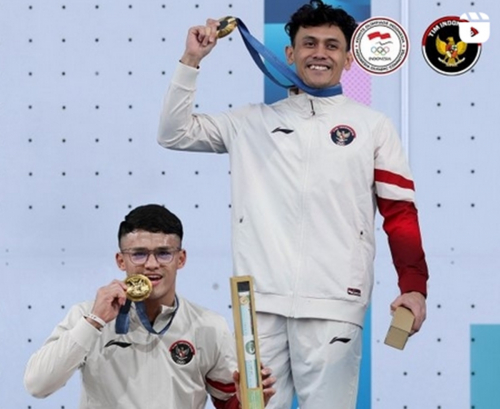 Kisah Veddriq Leonardo dan Rizki Juniansyah Disebut Netizen Spiderman dan Hulk Indonesia Usai Raih Medali Emas di Olimpiade Paris 2024