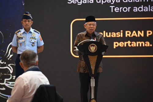 Wapres Maruf Amin : Teror Bukan Jihad!