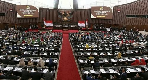 Sah! 732 Anggota MPR RI Periode 2024-2029 Resmi Dilantik