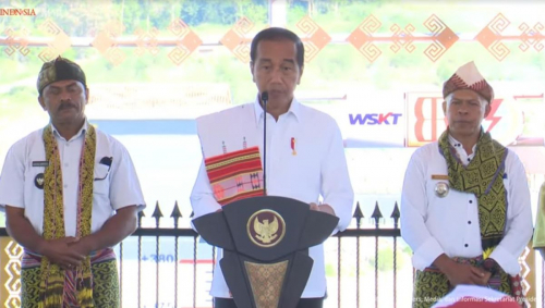 Jokowi: Tanpa Air Jangan Membayangkan NTT Akan Makmur dan Sejahtera