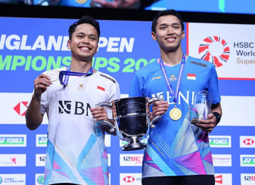 Terancam Tak Lolos ke BWF World Tour Finals 2024, Jonatan Christie dan Anthony Ginting Tetap Fokus Incar Gelar Tahun Ini