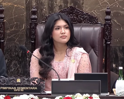 Latar Belakang Pendidikan Larasati Moriska, Anggota DPD Termuda yang Jadi Pimpinan Sementara DPD/MPR RI 2024