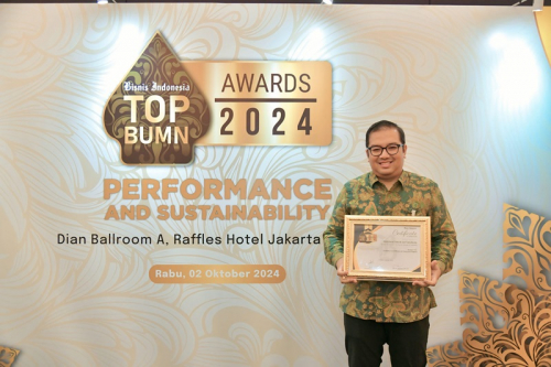 Kinerja Semakin Berkilau, Pegadaian Raih Dua Penghargaan TOP BUMN Awards 2024