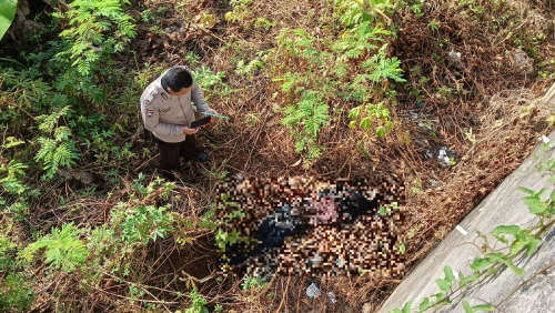 Terkuak! Mayat Membusuk di Pinggir Jalan Sukabumi-Banten Korban Pembunuhan