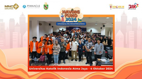 MNC Sekuritas dan Pinnacle Investment Gelar Edukasi di UNIKA Atma Jaya