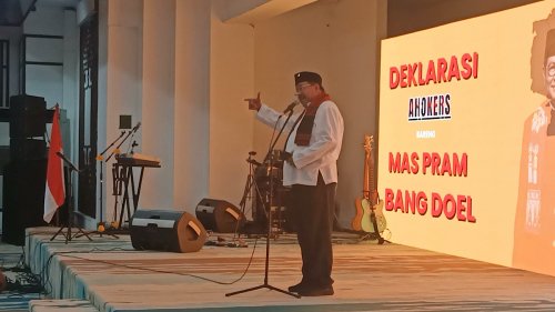 Didukung Ahokers, Bang Doel Yakin Elektabilitasnya Bakal Naik di Survei