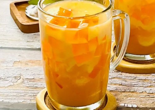 Resep Minuman Yogurt Mango Jelly, Mudah Banget Buatnya