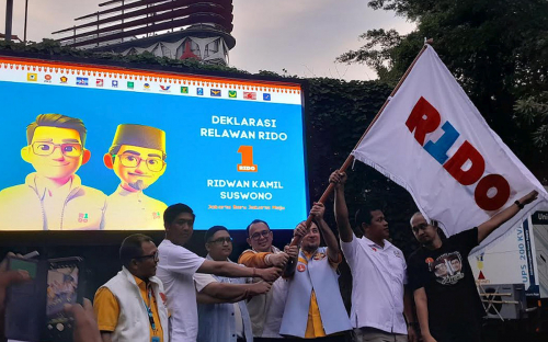 Gelombang Dukungan RIDO Mengalir Deras dari Berbagai Relawan, Riza Patria: Alhamdulillah