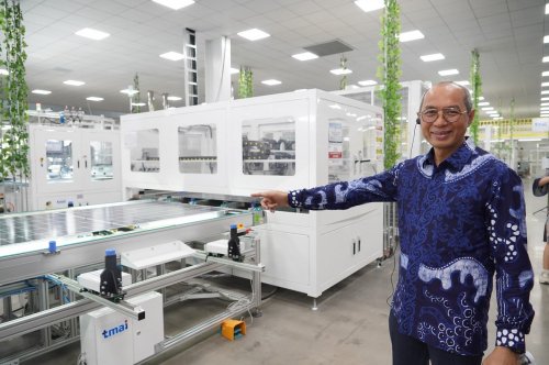 RI Punya Pabrik Solar Panel Terbesar, Kapasitas 1 Gigawatt