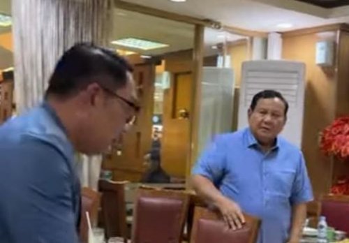 Ridwan Kamil Diajak Makan Bareng Presiden Prabowo, Ungkap Nasihat yang Diberikan