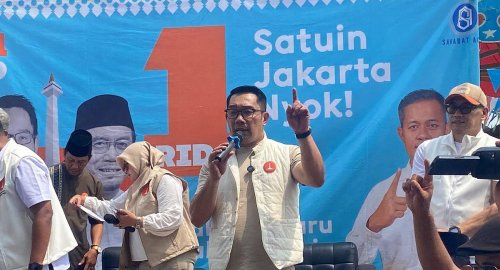 Blusukan ke Cakung, Ridwan Kamil: Saya Berpengalaman Pernah Walikota hingga Gubernur