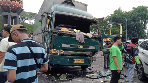 Truk Tabrak Sejumlah Pengendara di Tangerang, Polisi: Lebih dari 5 Orang Luka-Luka